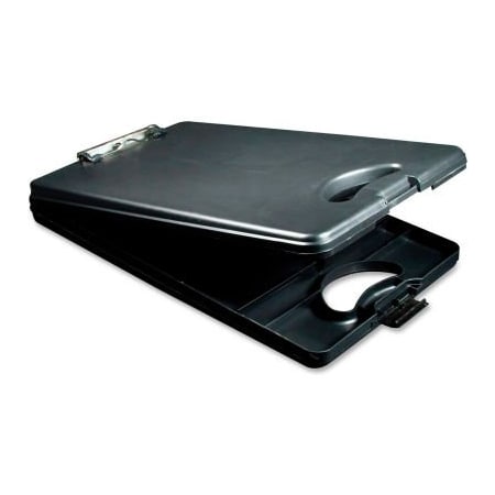 Saunders Mfg Saunders DeskMate II Storage Clipboard, 10" x 16", Black 533